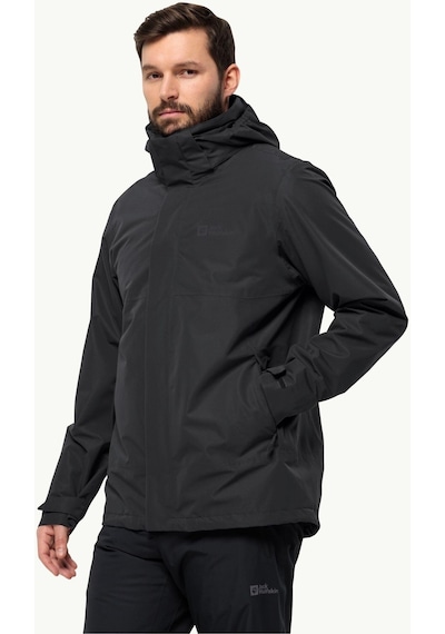 Jack Wolfskin Luntal 3ın1 Erkek Outdoor Mont-1116251blk 001