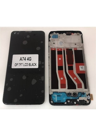 Oppo A74 Tft Lcd Ekran Dokunmatik Çıtalı