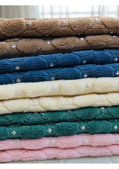 Miosse Pure 10 Adet 30x50 Cm Lüx %100 Pamuk El-yüz-misafir Havlusu Çok Renkli