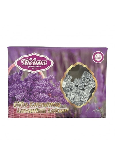 Yıldırım Şekerleme 200 Gr. Çifte Kavrulmuş Lavanta Lokumu