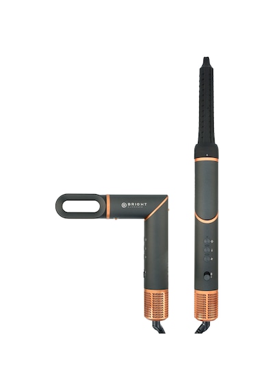 Bright Elegance BE-5124 1500W Katlanabilir 6 in 1 BLDC Motor Saç Şekillendirici Set Siyah