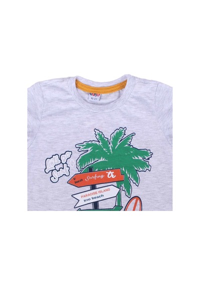 Bebegen Erkek Çocuk Gri Turuncu Summer Time Yazılı Tabela Baskılı Şortlu 2'li Takım Çok Renkli Bebegen Erkek Çocuk Gri Turuncu Summer Time Yazılı Tabela Baskılı Şortlu 2'li Takım Çok Renkli