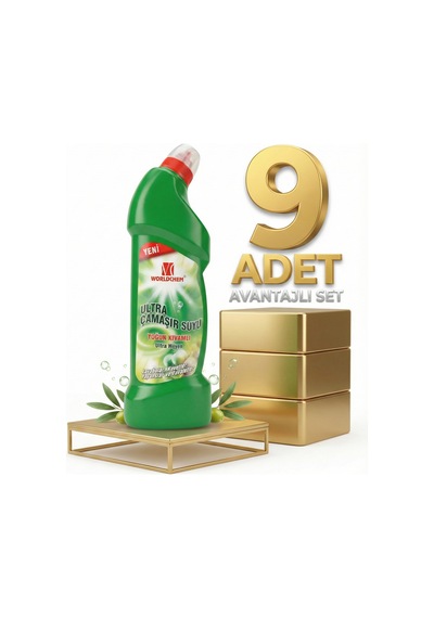 Worldchem Ultra Çamaşır Suyu 9x750 Ml Diğer