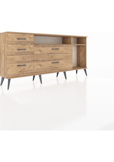 Arges Konsol 2 Raflı 5 Çekmeceli 176x30x83 Çam-çam/çam Çam/çam Arges Konsol 2 Raflı 5 Çekmeceli 176x30x83 Çam-çam/çam Çam/çam