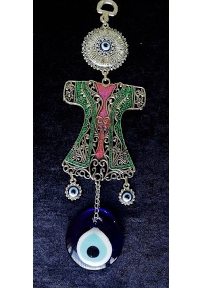 Nazar Boncuklu Mineli Büyük Kaftan (522773251)