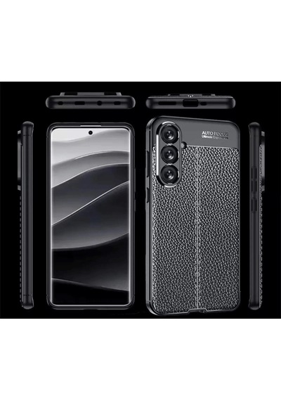 Samsung Uyumlu A56 Kılıf Auto Focus Kapak Koyu Yeşil\
