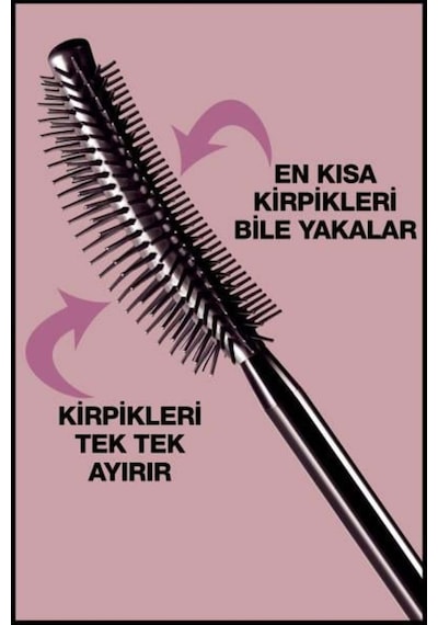 Lash Sensational Yelpaze Etkili Siyah Maskara Electro Black