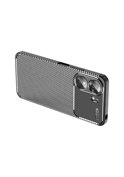Xiaomi Redmi 13 4g Kılıf Karbon Silikon Case Kapak Siyah