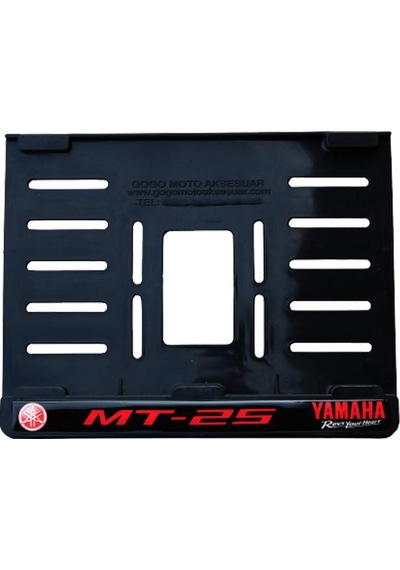 Yamaha Mt-25 1 Plastik Kırılmaz Plakalık
