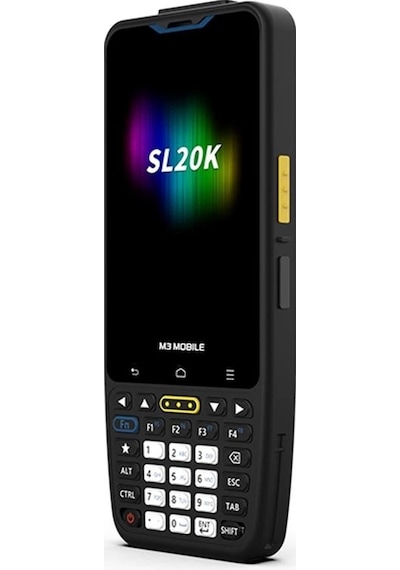 M3 Mobıle Sl20k X/w 2d Karekod Andr.13 4gb/64gb 13mp Wıfı+bluet. 4" Tuşlu Ekran El Terminali Kılıf+