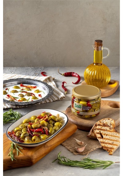 Grill Izgara Zeytin 290 Gr Cam Kavanoz