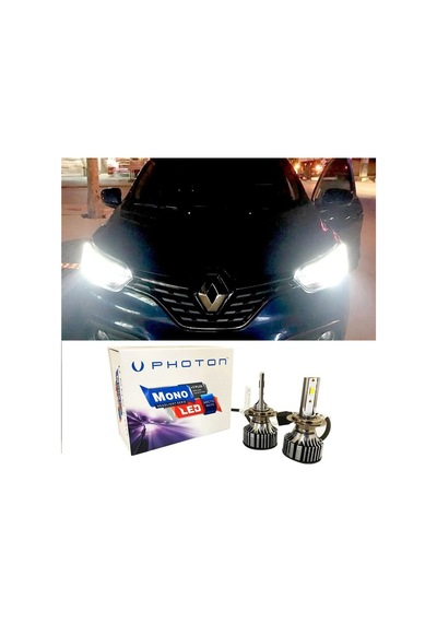 Renault Kadjar Led Xenon Kısa Far Ampulü H7 Mono Yeni Seri Beyaz