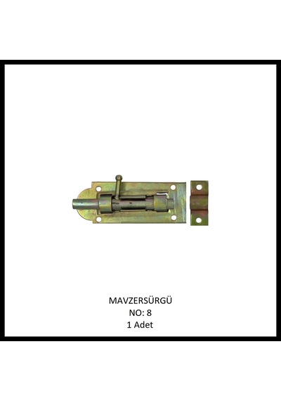 Mavzer Sürgü No: 08 Sarı