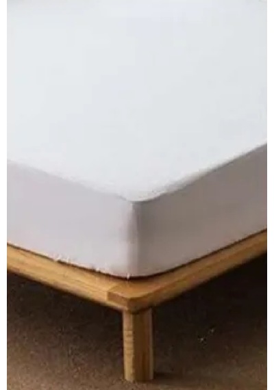 Divanev Fitted Alez 70x120+20 Cm Sıvı Geçirmez Bebe Micro Kumaş Yatak Koruyucu Beyaz