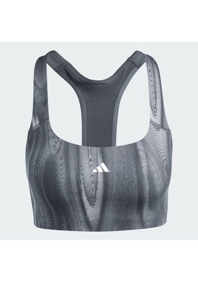 Adidas Powerimpact Training Medium-support 3-stripes Kadın Büstiyer C-adııw9961b30a00 Gri