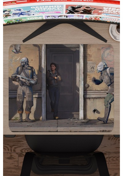 Half Life Kaymaz Dikişli Kauçuk Oyuncu Mousepad V4 - 48x40 Xl Gaming Mouse Pad Fare Altlığı
