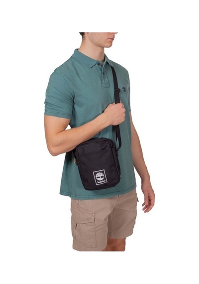 Timberland Thayer Crossbody Duffel Bag Omuz Çantası Siyah Antik Silme