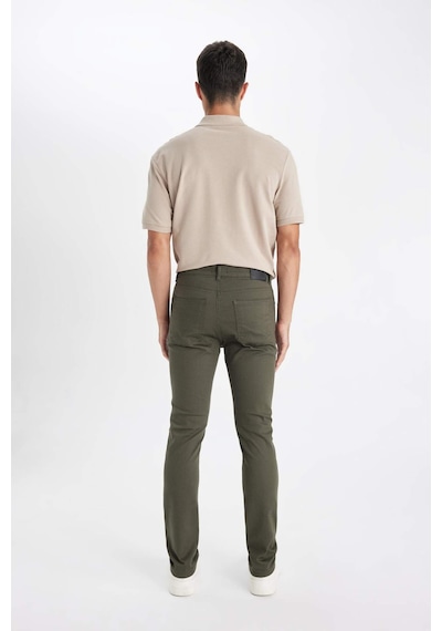 DeFacto Pantolon Slim Fit Dar Kesim Cepli Dar Paça C9436AX24AUKH444