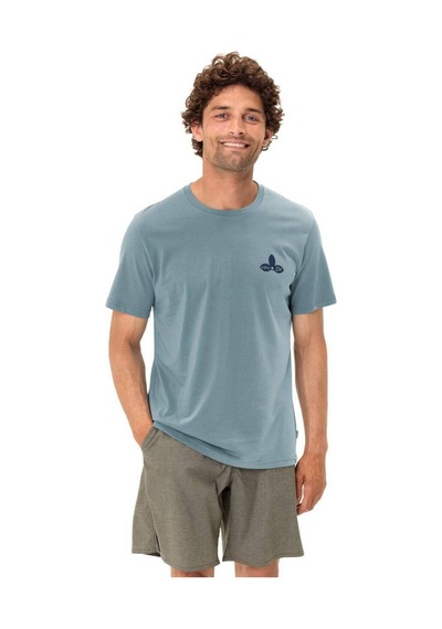Vaude Spirit Bisiklet Yaka Erkek T-shirt 42755 Nordic Blue