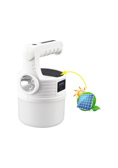 Led Güneş Enerjili Kamp Lambası 2000 Lümen Süper Parlak, 5 Aydınlatma Modlu,usb İle Şarj Edilebilir Dış Mekan,asılabilir Torch El Feneri