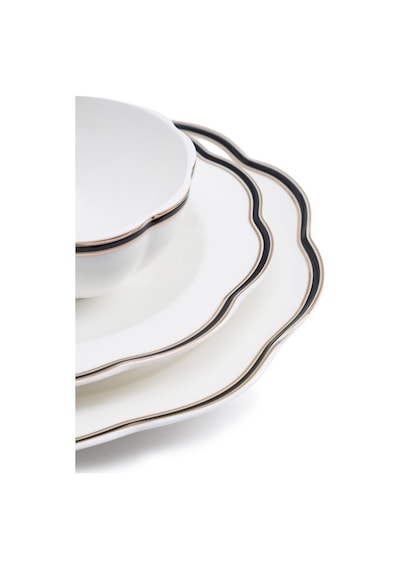 Maxx Doria Garden Collection Line 12 Kişilik 58 Parça Yemek Takımı Pa2128 Beyaz
