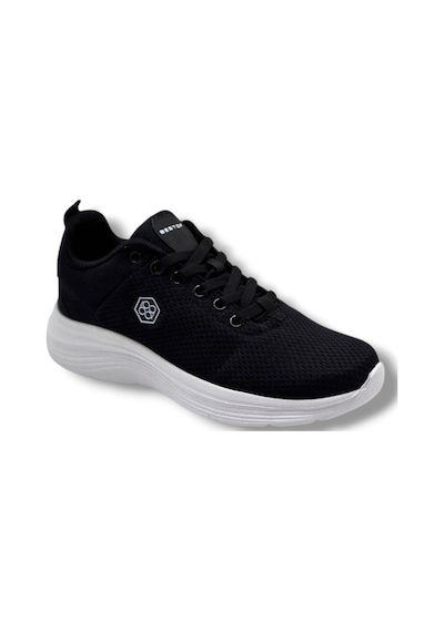 Best Of 21011-26 Anorak Anatomik Bağcıklı Sneaker Siyah Beyaz 36-40