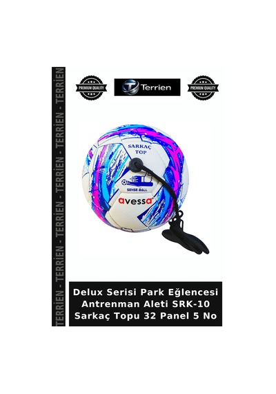Delux Serisi Park Eğlencesi Antrenman Aleti Srk-10 Sarkaç Topu 32 Panel 5 No Çok Renkli