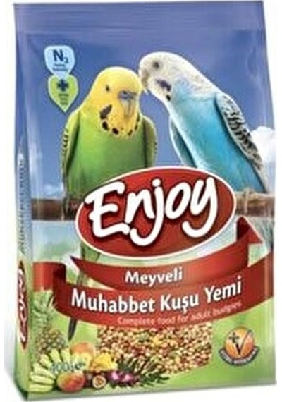 Enjoy Meyveli Muhabbet Kuşu Yemi 400 G