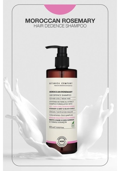 Botanica Comfort Dökülme  Güçlendirici Saç Oluşumu Kara Sarımsak Özlü Şampuan 400 ML