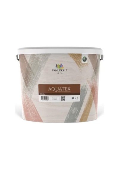 Pamukkale Aquatex Dekoratif Renklendirici Su Bazlı 15 Lt Natural