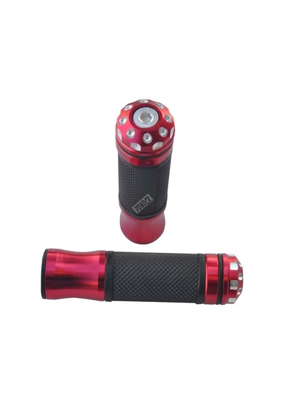 Hsgl Motorsiklet Aluminyum Kırmızı Cg Scooter Moped Gaz Borusu Dahil 22mm Kn49005-1
