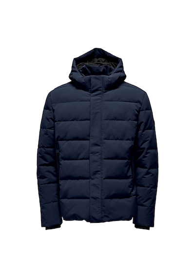 Only & Sons Onscayson Puffa Otw Noos Erkek Mavi Mont - 22019598 Mavi