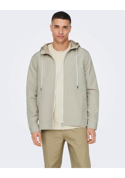 Only & Sons Erkek Günlük Ceket Mont Hood Jacket - 22024156 001