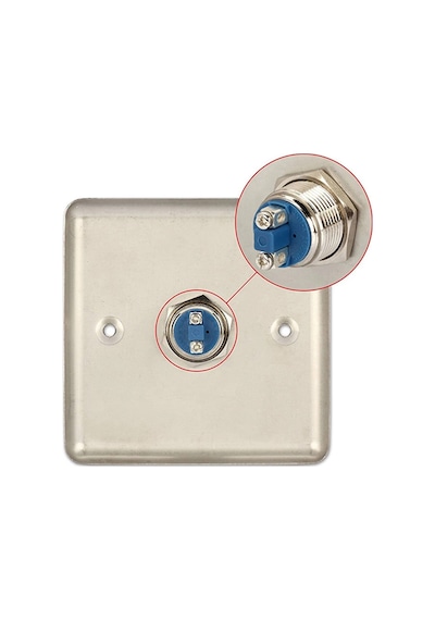 Sarkey Sr 722 No/nc Paslanmaz Metal Kapı Butonu 50 Adet