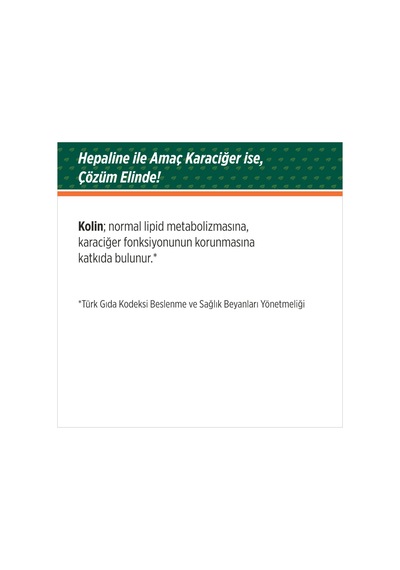 Hepaline 30 Tablet Ve Broline 30 Kapsül