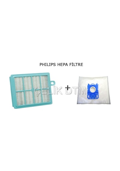 Philips Uyumlu Fc 9194 Hepa Filtre - 20 Adet Bez Torba (244894810)