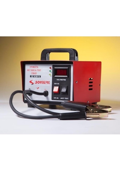 Soyberg 12V - 24V Akü Şarj & Test Cihazı 121