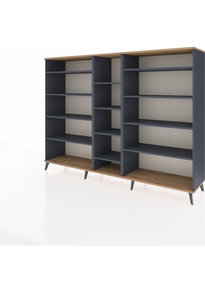 Hyperion Dolap 11 Raflı 220x44x163 Antrasit-çam/antrasit Atlas Çam/antrasıt - Antrasıt Hyperion Dolap 11 Raflı 220x44x163 Antrasit-çam/antrasit Atlas Çam/antrasıt - Antrasıt