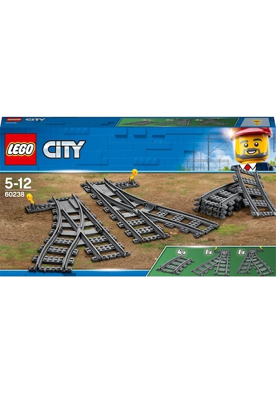 LEGO® City Değiştiren Makaslar 60238 - 5-12 Yaratıcı Oyuncak Yapım Seti (8 Parça)