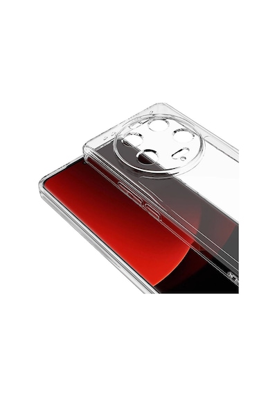 Xiaomi Mi 13 Ultra Kilif Lens Kamera Korumali Lüx Seffaf