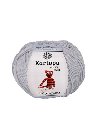 Tedar 10 Adet Amigurumi El Örgü İpi 50gr 580 Najmaddin (No:1) 8.5Cm X 10.5 Cm