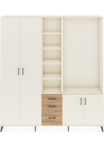 Arges Dolap 13 Raflı 3 Çekmeceli 4 Kapaklı 220x30x243 Aytaşı-aytaşı/çam Aytası/atlas Çam Arges Dolap 13 Raflı 3 Çekmeceli 4 Kapaklı 220x30x243 Aytaşı-aytaşı/çam Aytası/atlas Çam