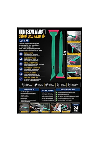 Film Çekme Aparatı Silikon Uçlu Kalem Tip 24 Cm - 897005845