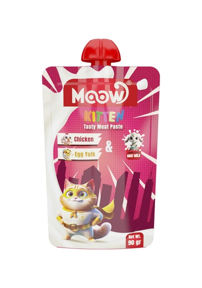 Taze Tavuklu&yumurta Sarılı Keçi Sütlü Yavru Kedi Et Ezmesi 90gr 12