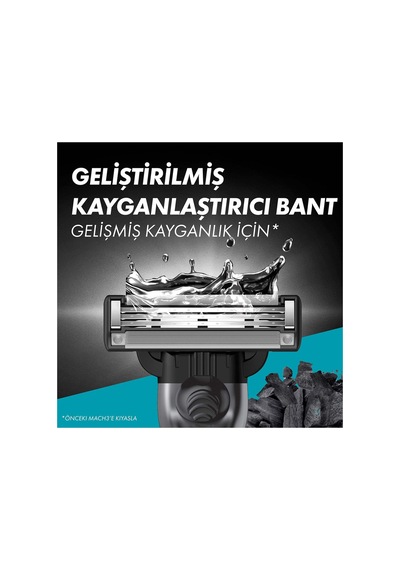 Mach3 Charcoal Yedekli Tıraş Makinesi