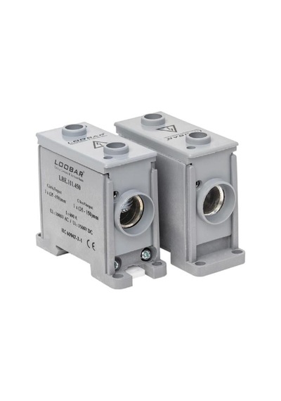 Loobar Lbe.111.450 ,kesit 150mm² 1-kutup 450a Ekleme Klemens