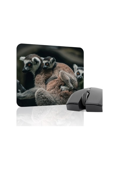 Lemur Kaymaz Dikişli Kauçuk Oyuncu Mousepad V4 - 22x18 Gaming Mouse Pad Fare Altlığı