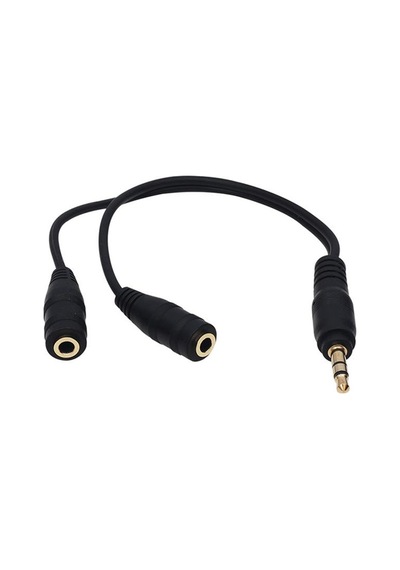 Powermaster 3.5 Mm Erkek-2 Stereo Dişi Kulaklık Çoklayıcı Kablo 14021