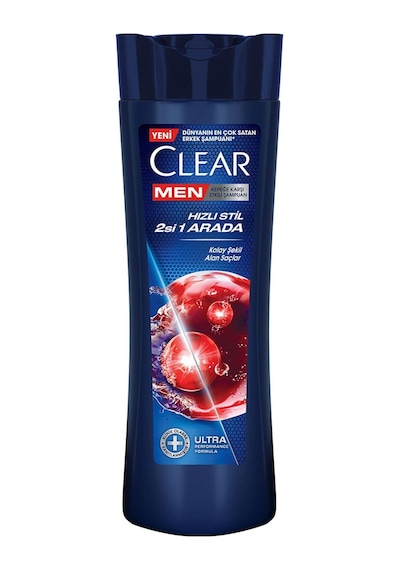 Clear Men Hızlı Stil 2'si 1 Arada Şampuan 350 ML