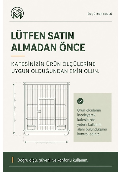 Mivra Pets Papağan Oyun Parkuru 80 Cm Ahşap Jüt